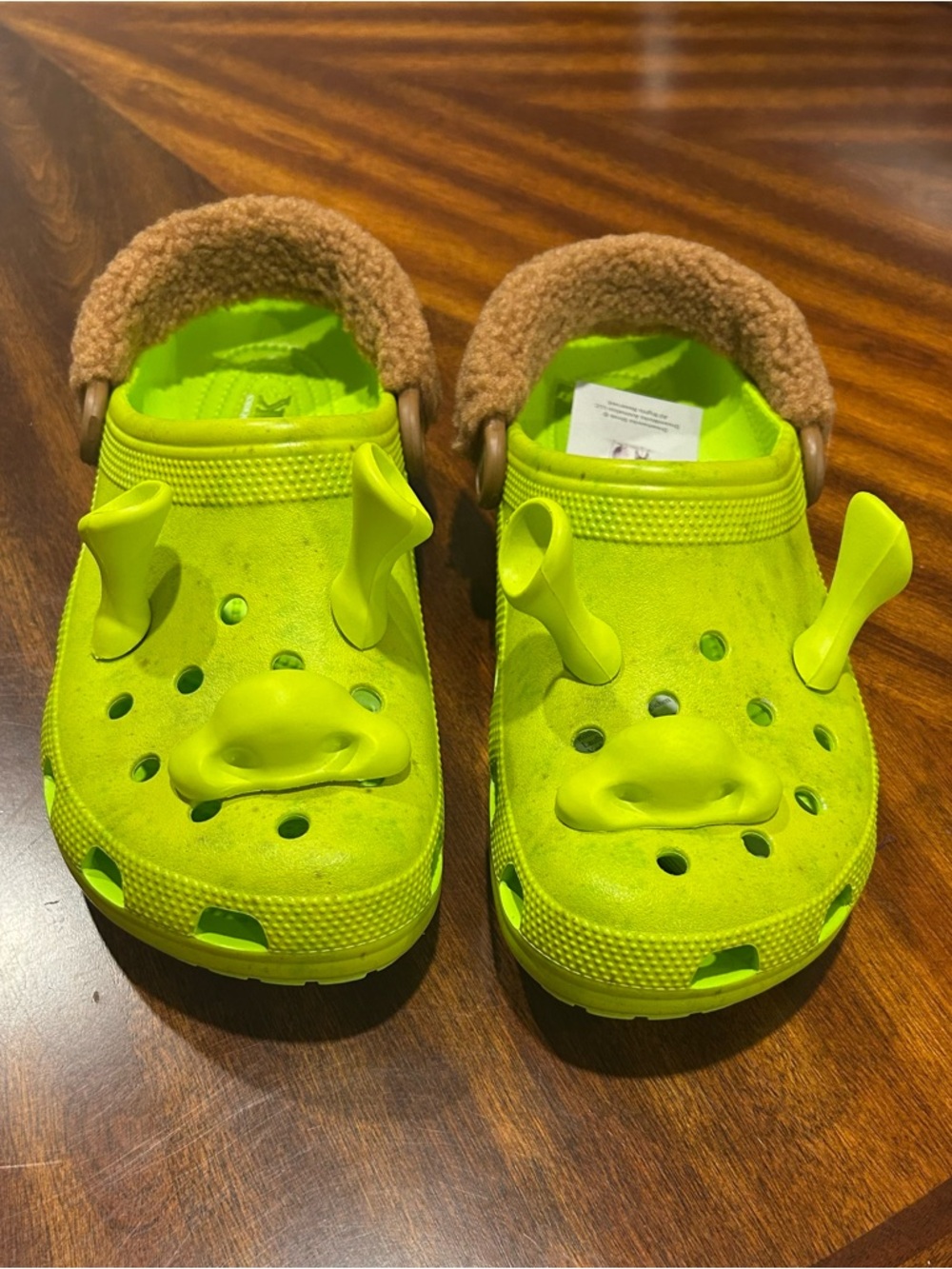Shrek crocs shoes collab